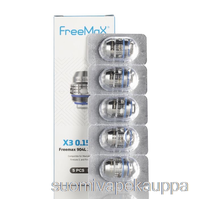 Vape Nesteet Freemax Maxluke 904l X Vaihtokelat 0,15ohm 904l X3 Kolminkertainen Verkkokela